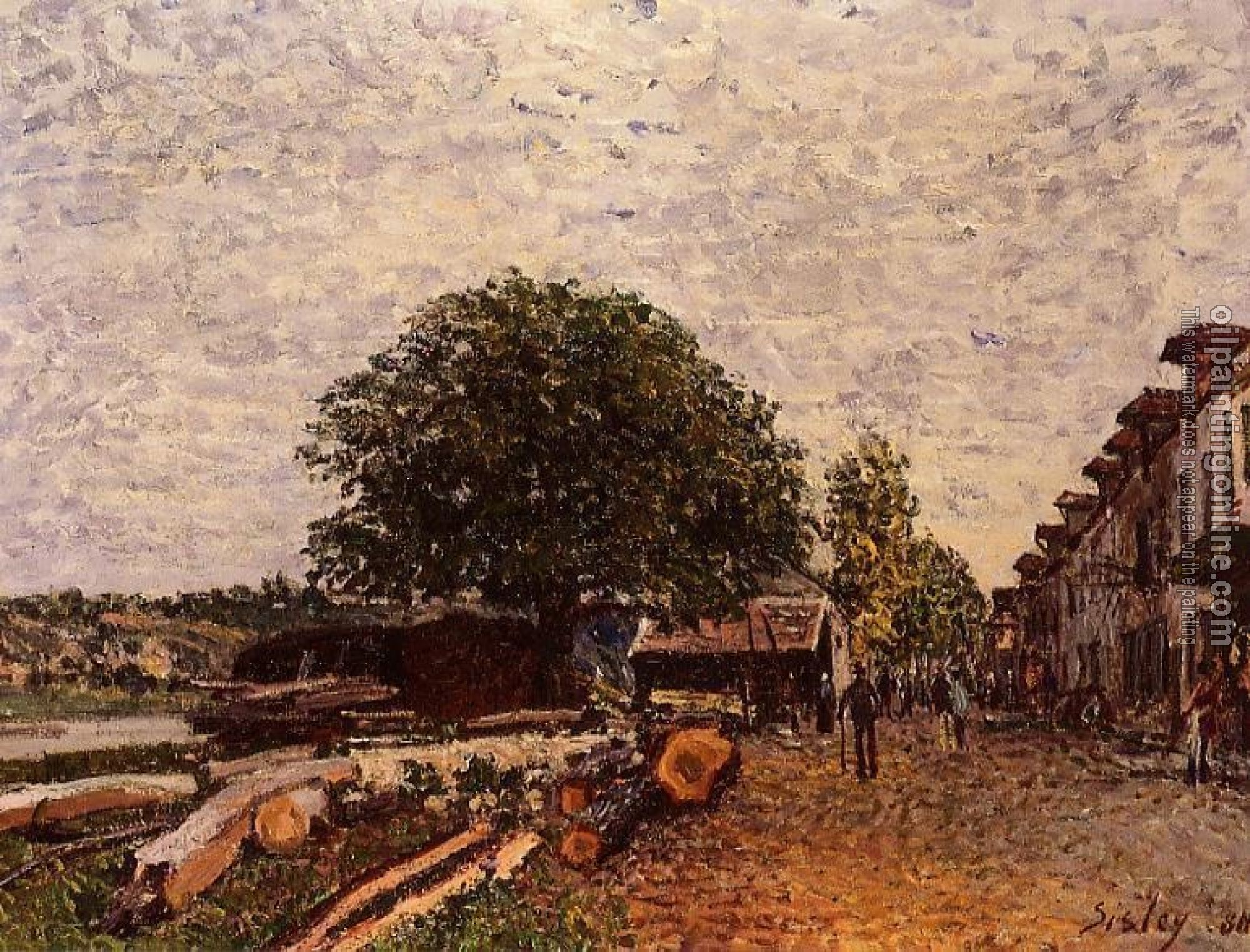 Sisley, Alfred - Construction Site at Saint-Mammes